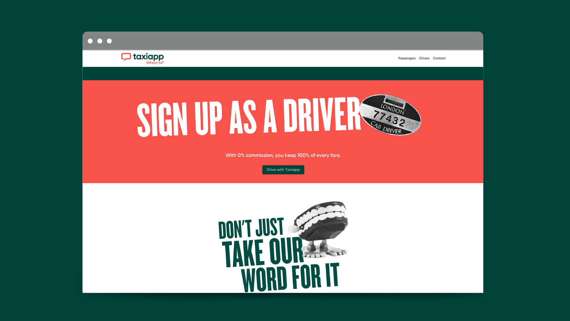 taxiapp - Branding - Website 2